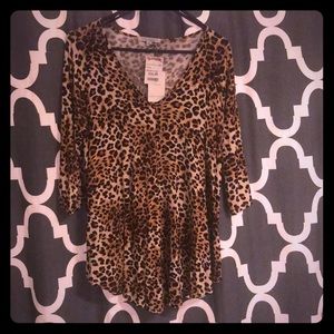 Leopard top